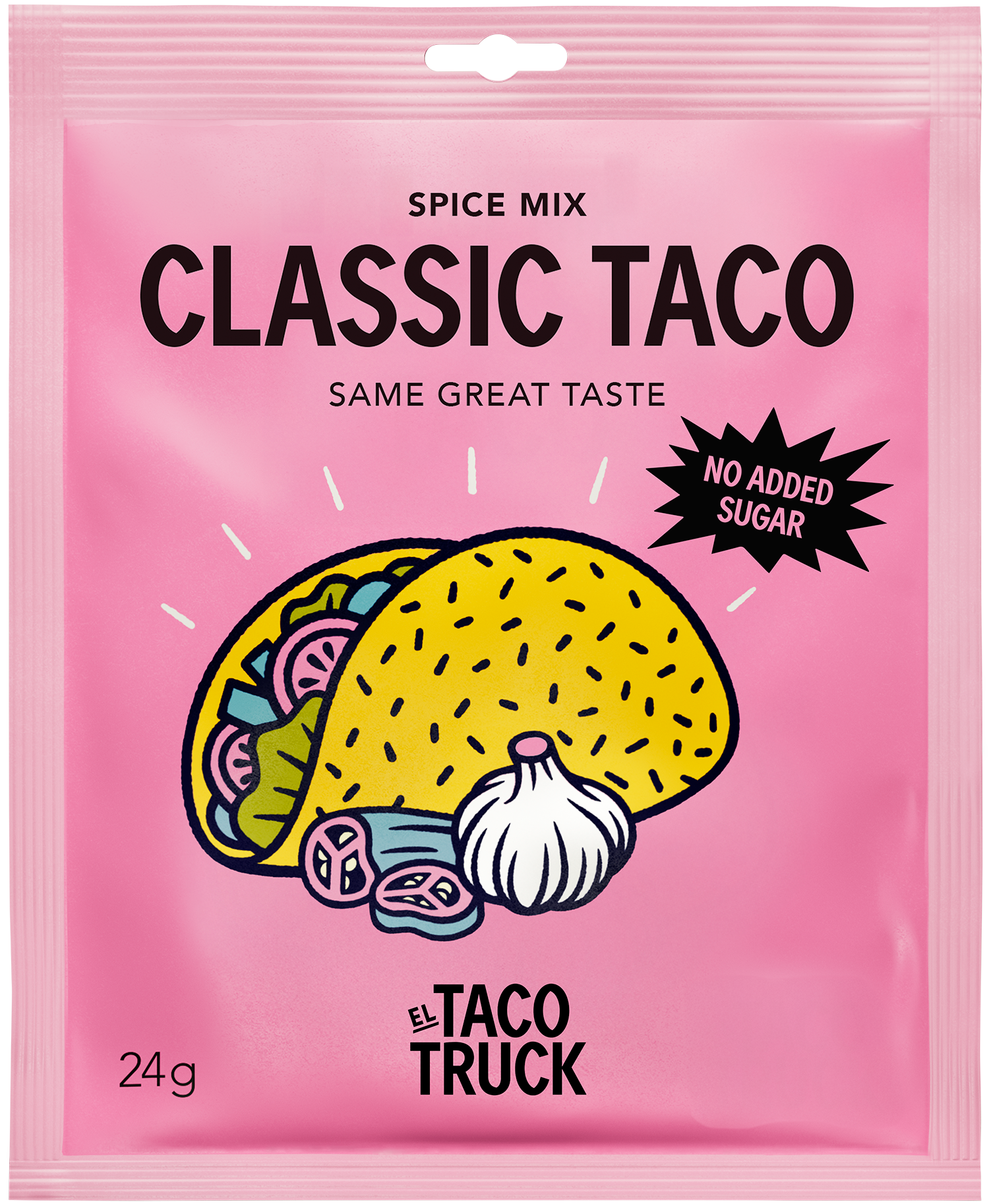Produktbild av El Taco trucks unika kryddmix Classic Spice Mix. 