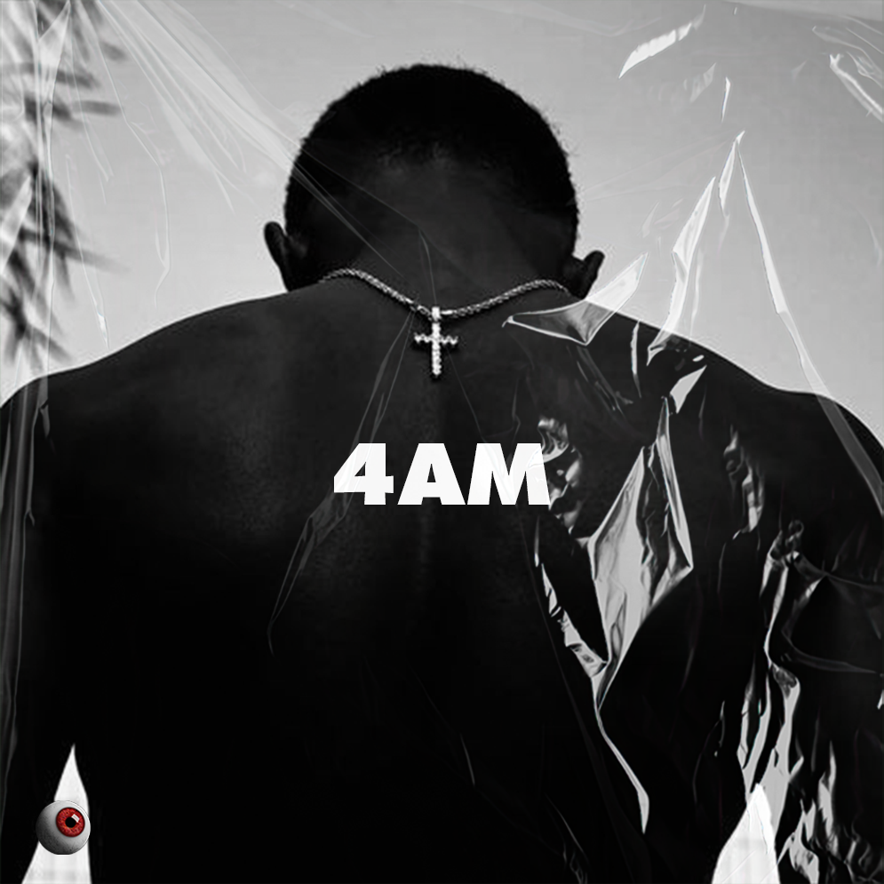 image of music producer at console