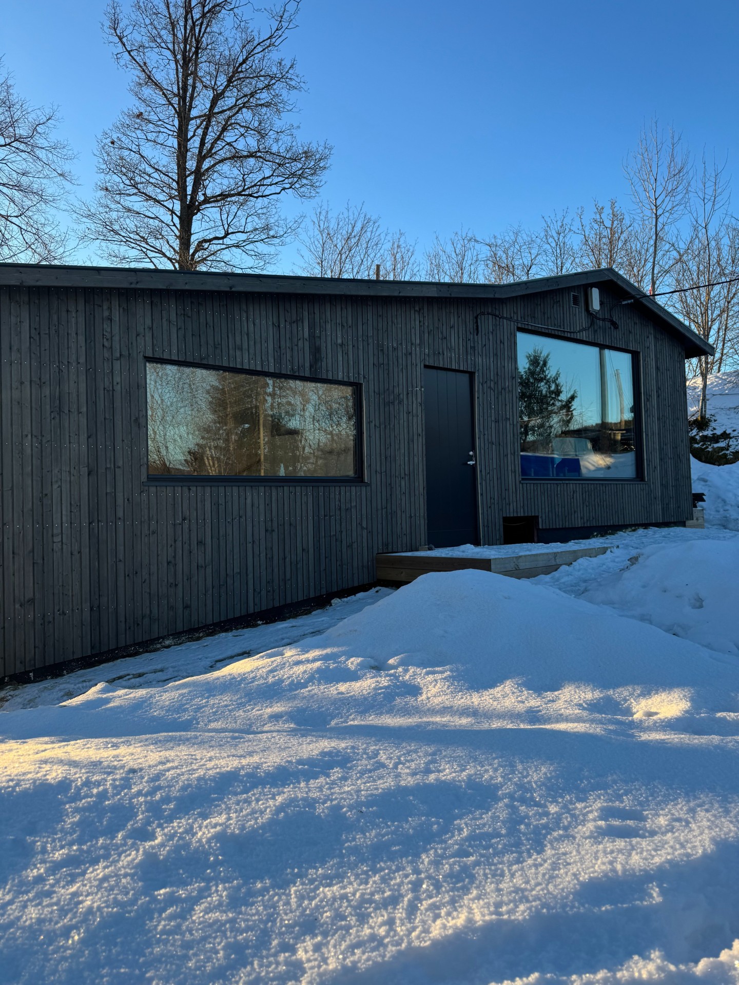 Ny kledning og vinduer