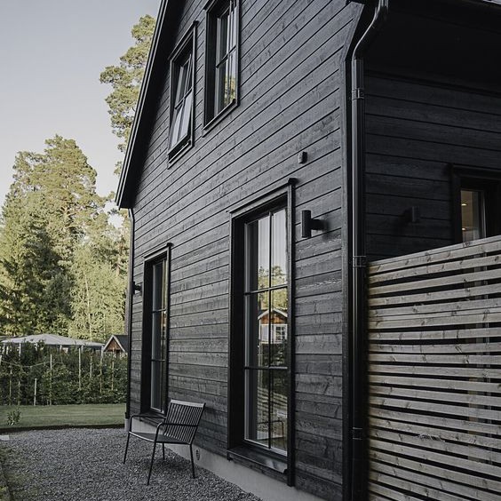 Utvendig maling av hus