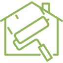 Icône peinture extérieure