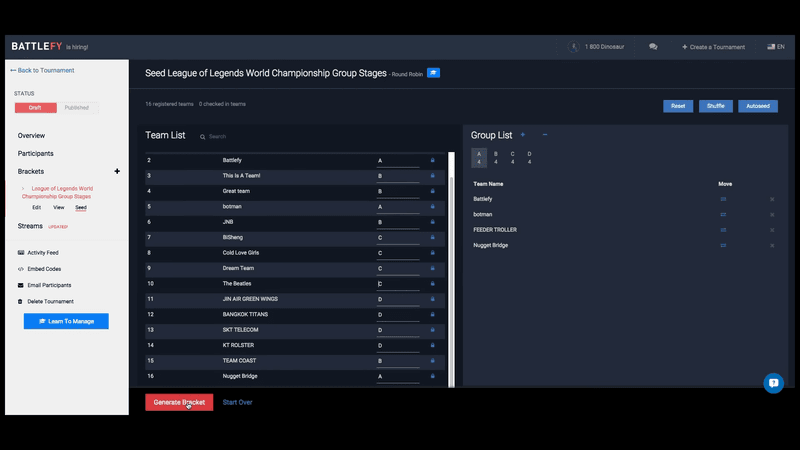 tournament organizer Battlefy review