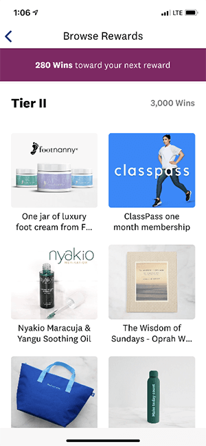 points reward system