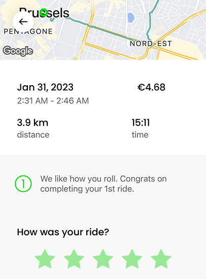 shared mobility app gamification ideas