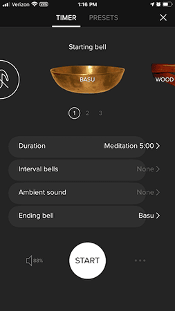 gamification examples insight timer meditation apps