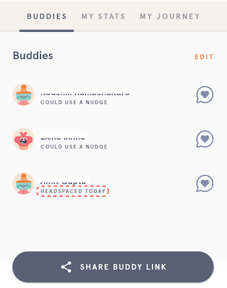 headspace gamification examples