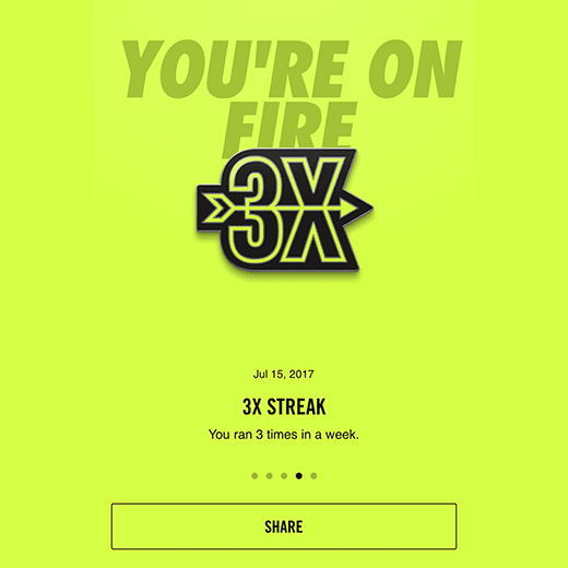 nike community share gamification