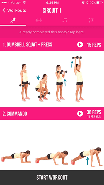 mhealth fitness customer motivation