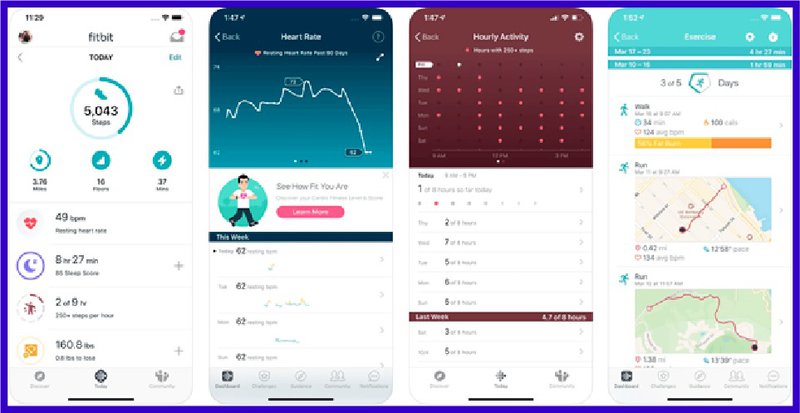 Fitbit uses gamification for apps to promote health