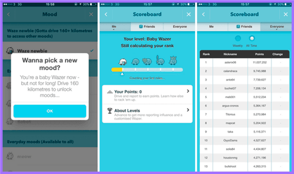 How to get app engagement like Waze with gamification