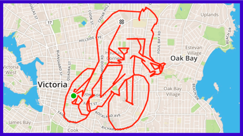 Strava's gamified app leads to creative outlets