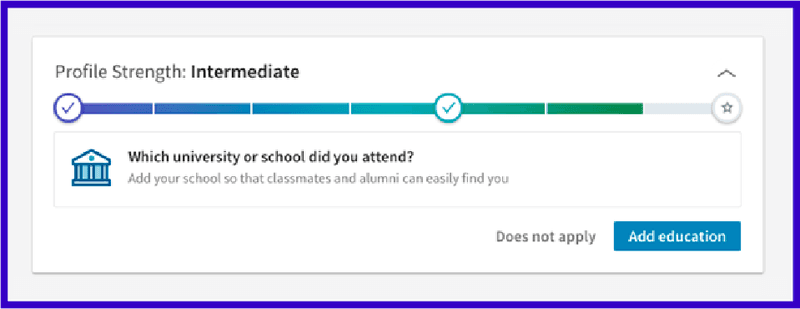 LinkedIn uses gamification for onboarding