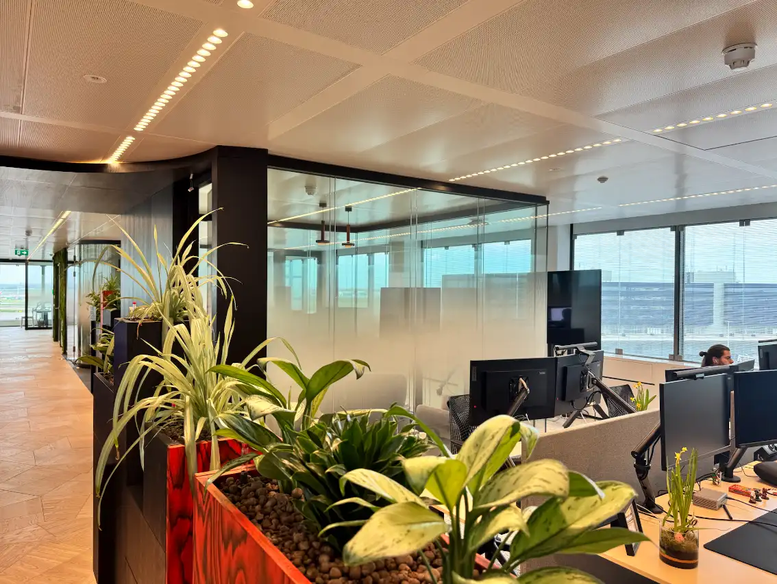 kantoor privacy print (witte verloop print tbv privacy)