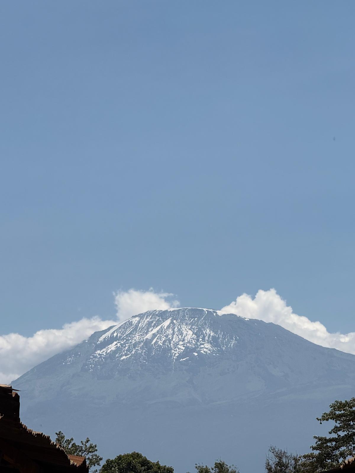 hiking on the mountain