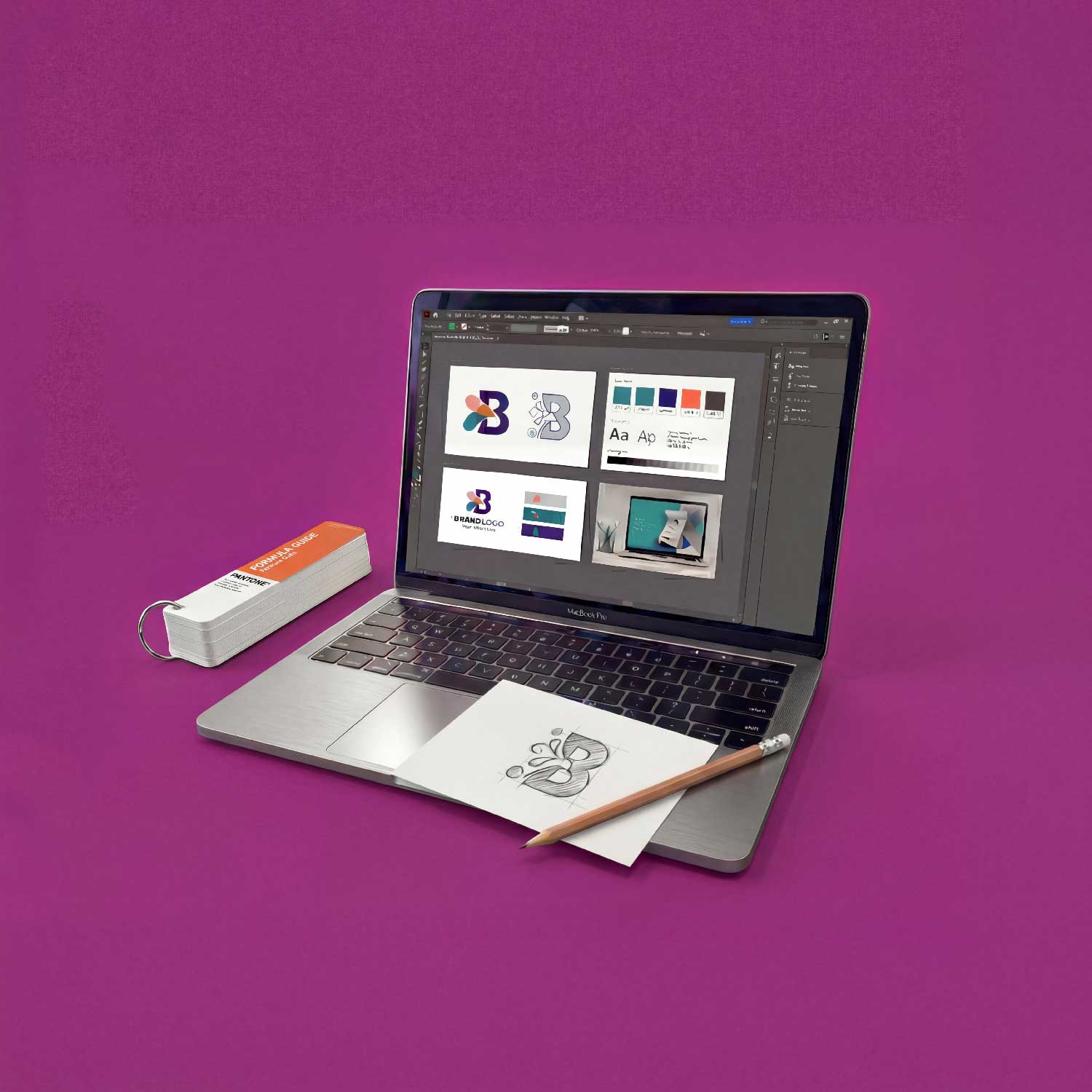 Georges Baradehi Brand identity designer