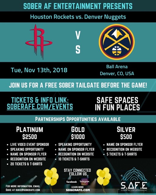 Houston Rockets vs. Denver Nuggets @ Ball Arena (Denver – CO)