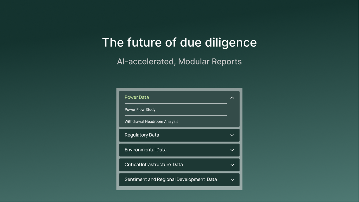 The future of due diligence: AI-accelerated, Modular Reports