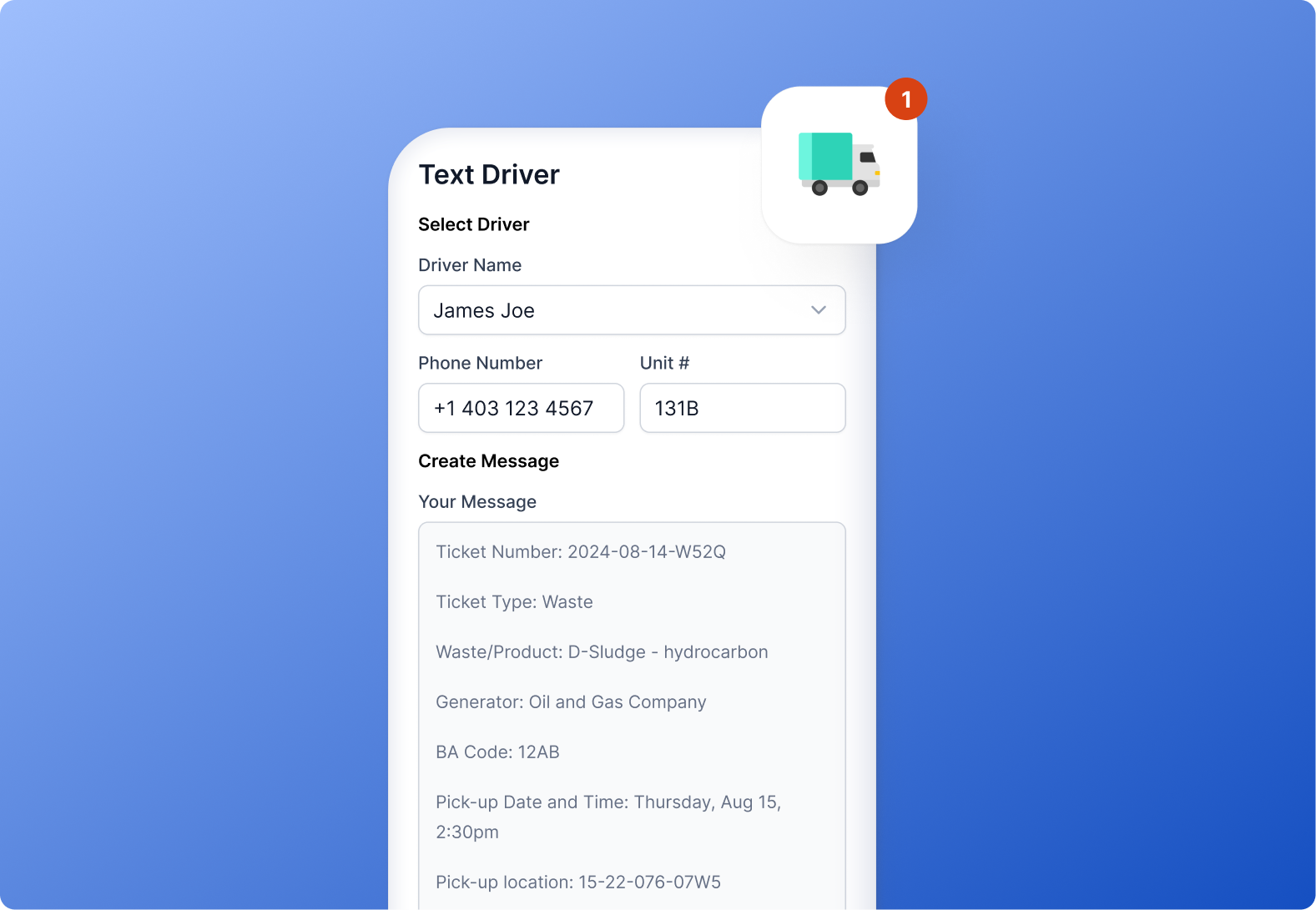 Text message sign-off