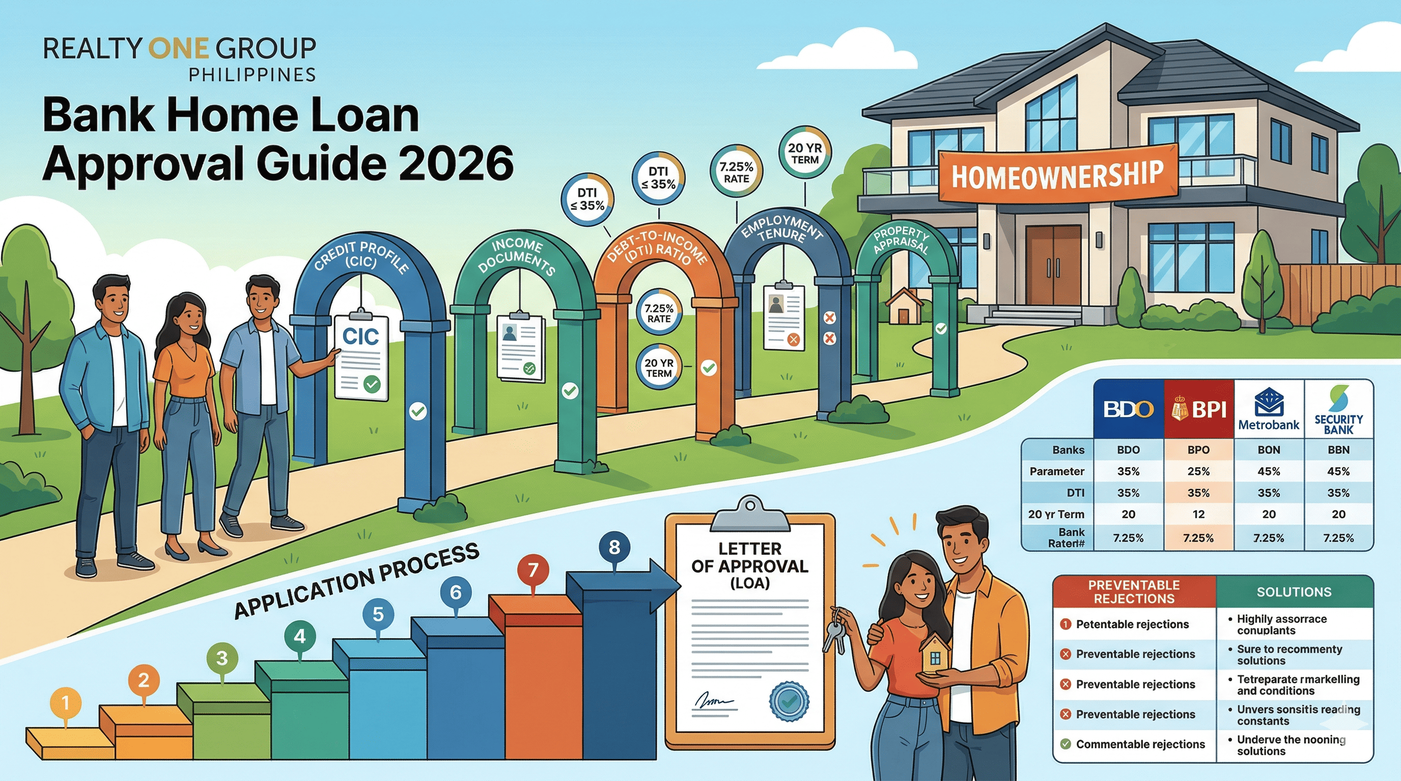 How to Get Approved for a Bank Home Loan in the Philippines