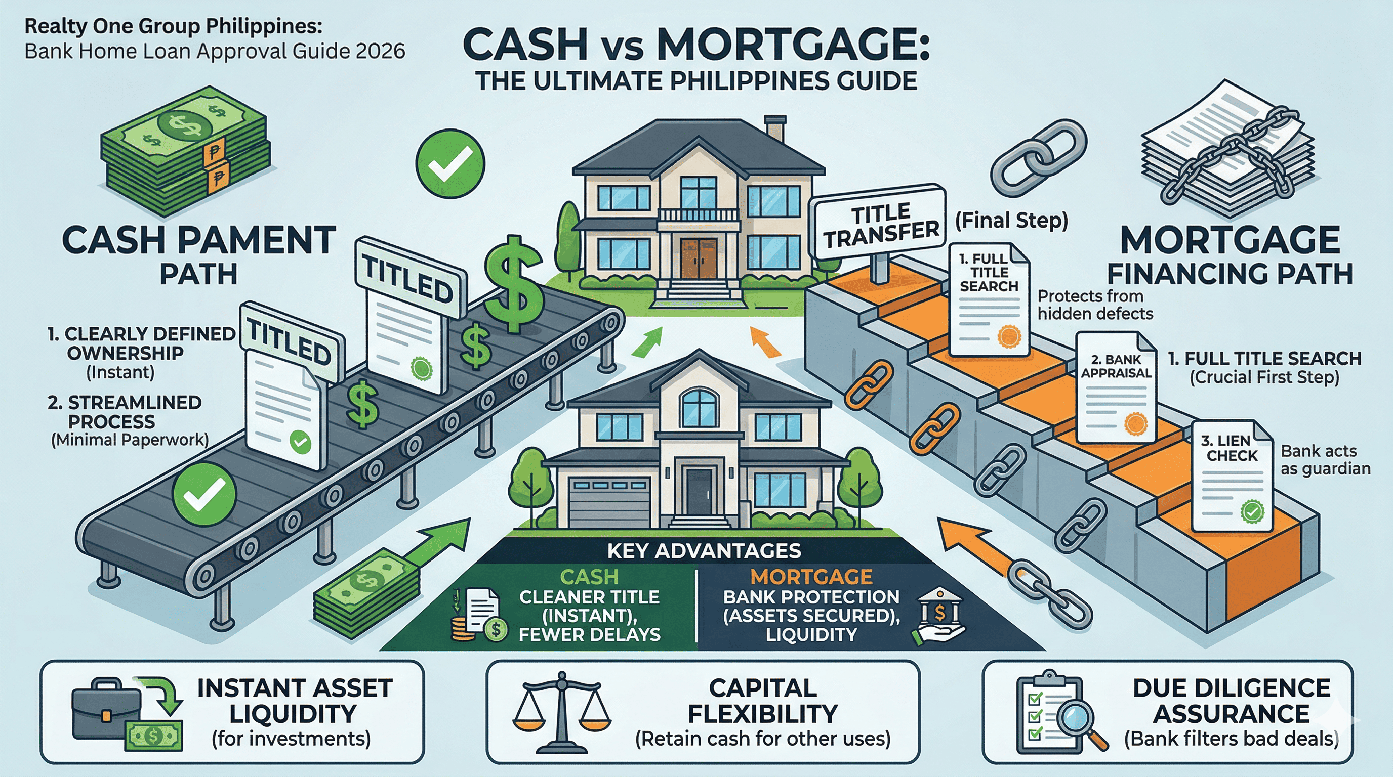 Should You Pay Cash or Get a Mortgage for Philippine Real Estate?