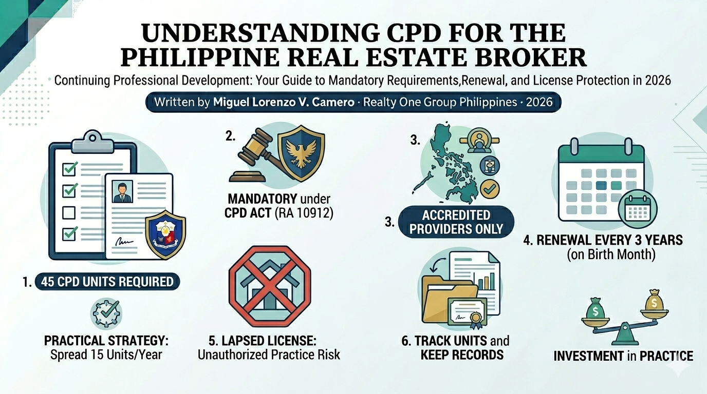 CPD Requirements for Real Estate Brokers: What You Need to Know in 2026