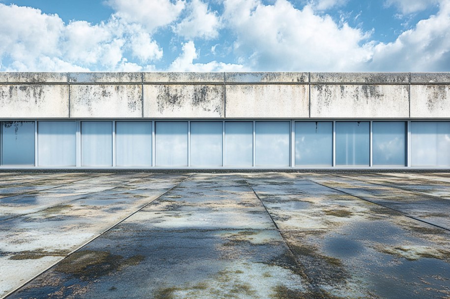 commercial flat roofs problem