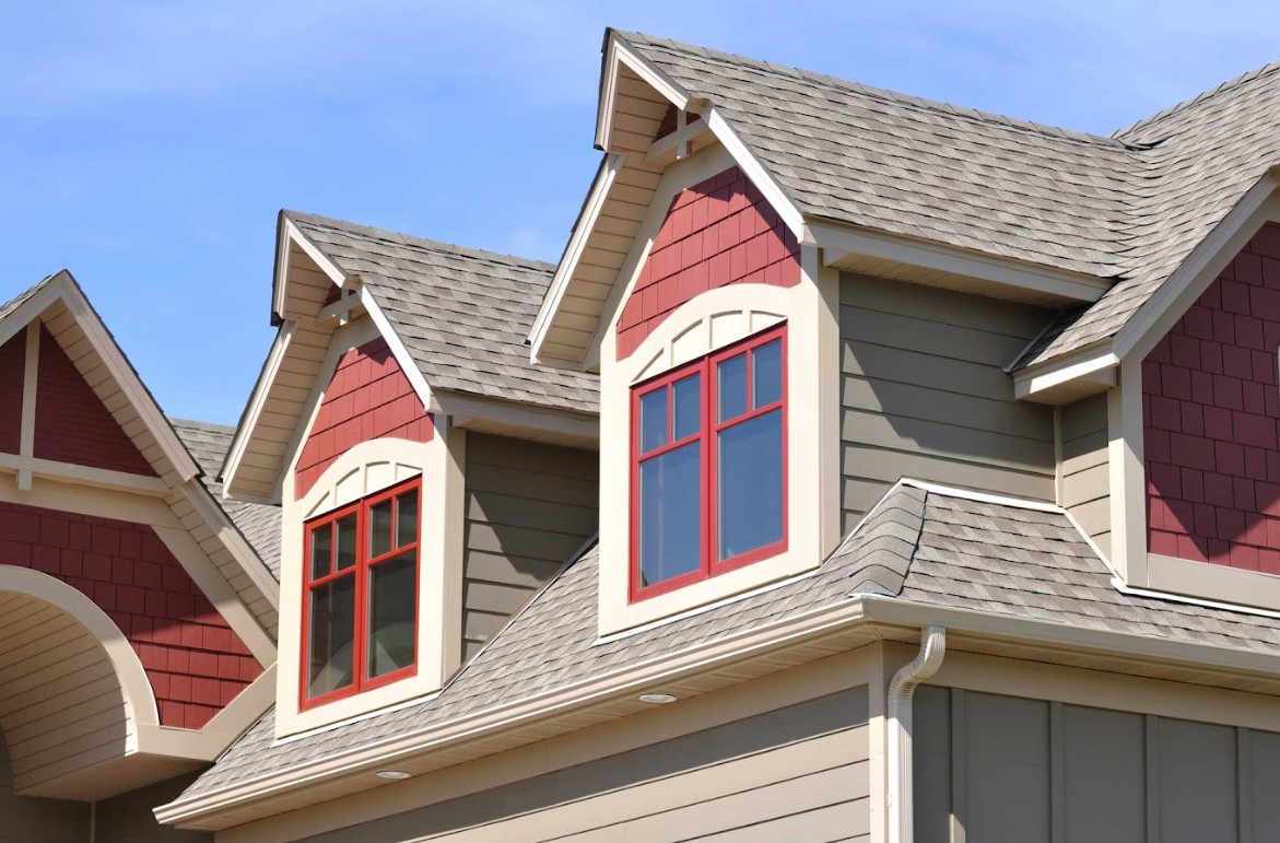reflective asphalt shingle roof