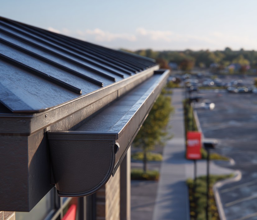 commercial gutter installation