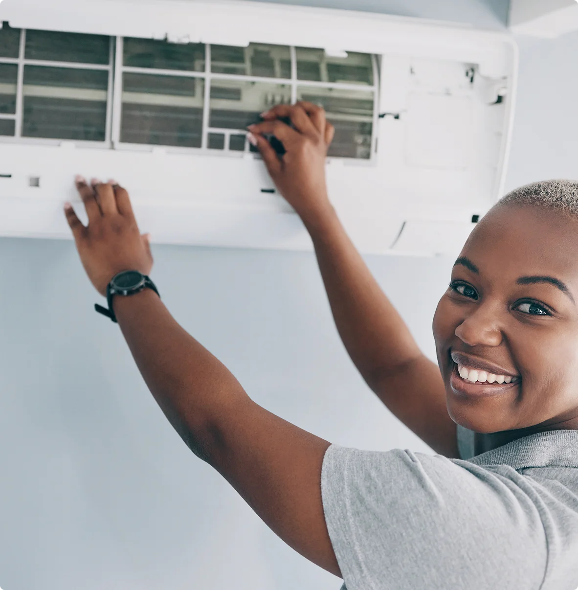 Ellectrician Smiling