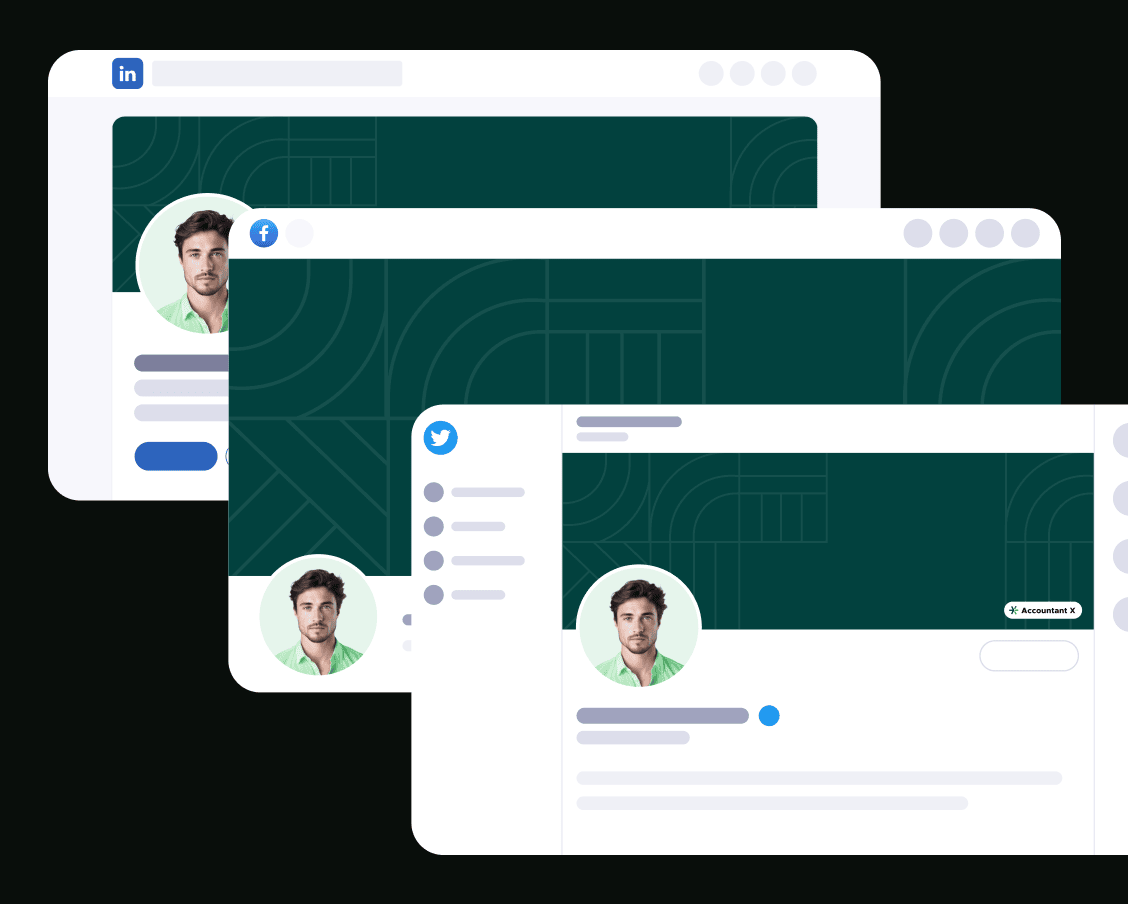 Accountant X - Social Media Assets - Accountant Webflow Template