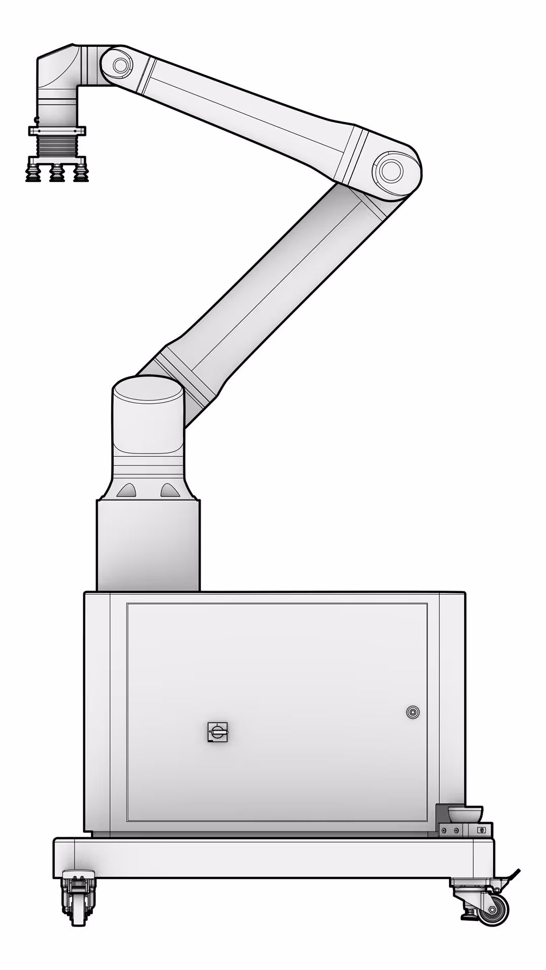 Side view of Flinkbot