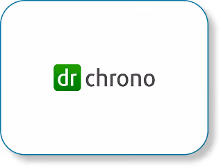 drchrono logo with 'dr' in a green rounded square and 'chrono' in black text.