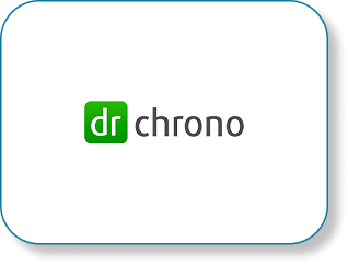 drchrono logo with 'dr' in a green rounded square and 'chrono' in black text.