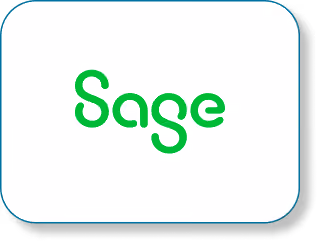 Sage company logo in green on a white background.