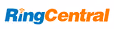 RingCentral logo with 'Ring' in blue and 'Central' in orange.