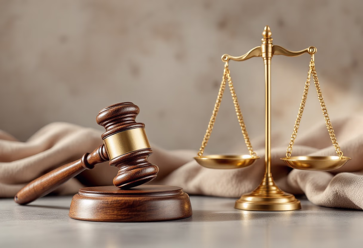 image of gavel and scales of justice