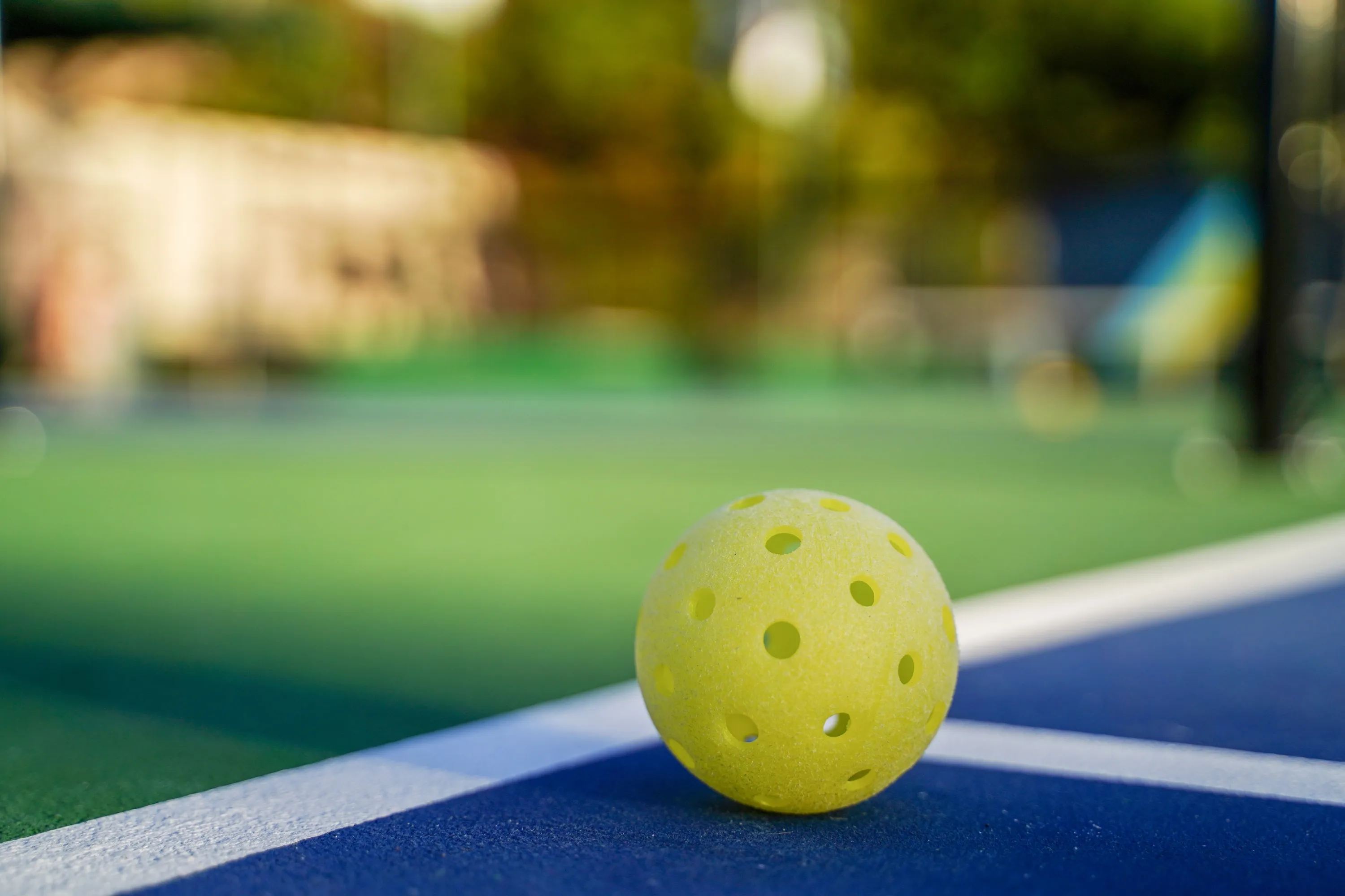 Pickleball Stock Photo