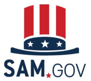 SAM.gov System for Award Management registration mark.