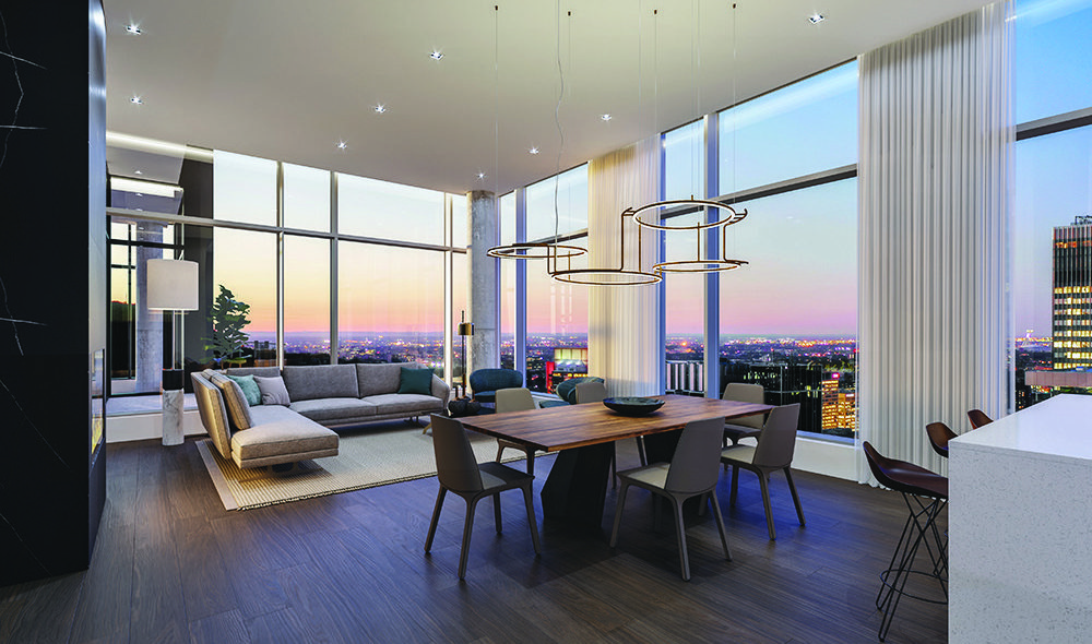 Solstice Montréal Penthouse interior