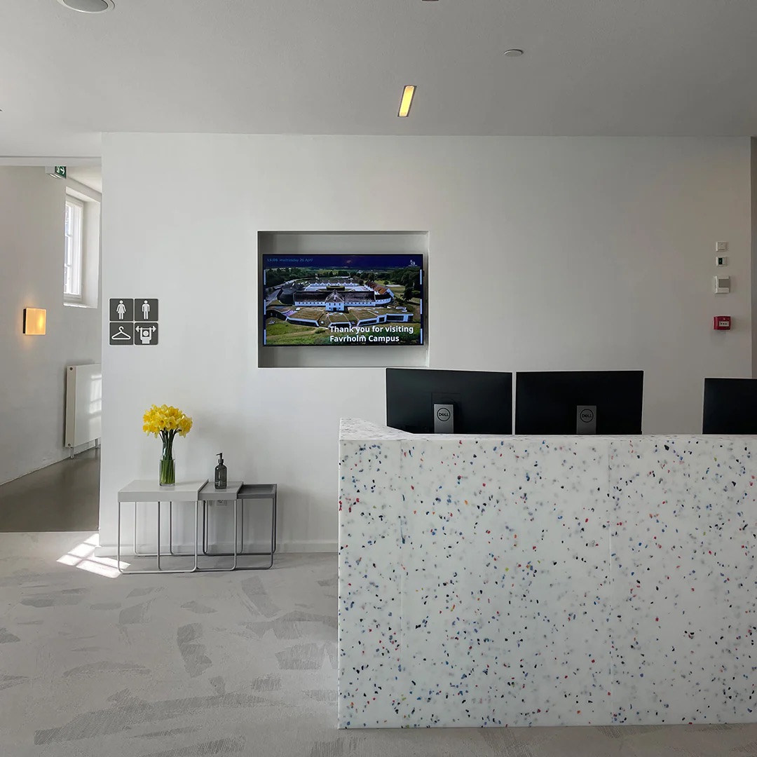 Mobiliario de oficina de plastico reciclado