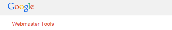 Google Webmaster Tools