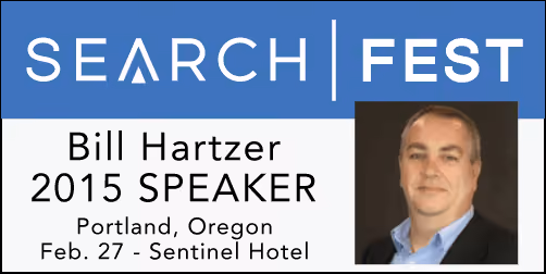 Bill Hartzer SearchFest 2015 Speaker