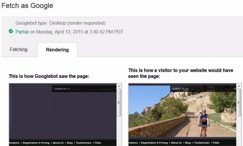 fetch-as-googlebot