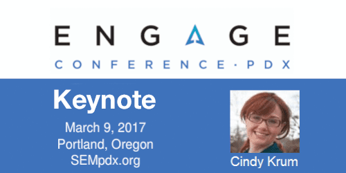 Cindy Krum - Keynote Speaker, Engage Conference 2017