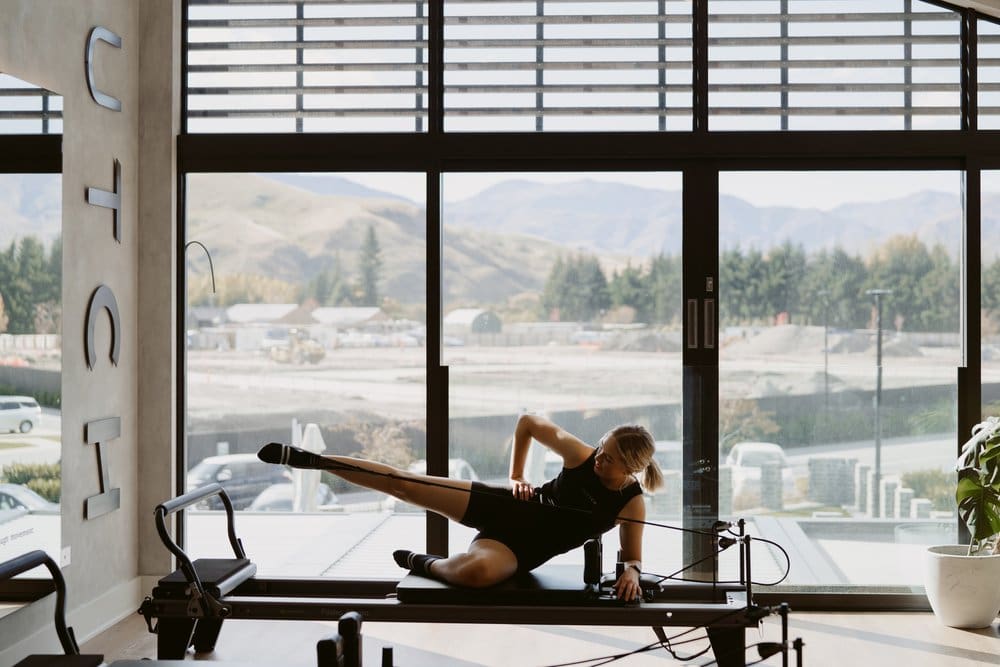 Photo of someone doing Pilates at Clutch in Queenstown