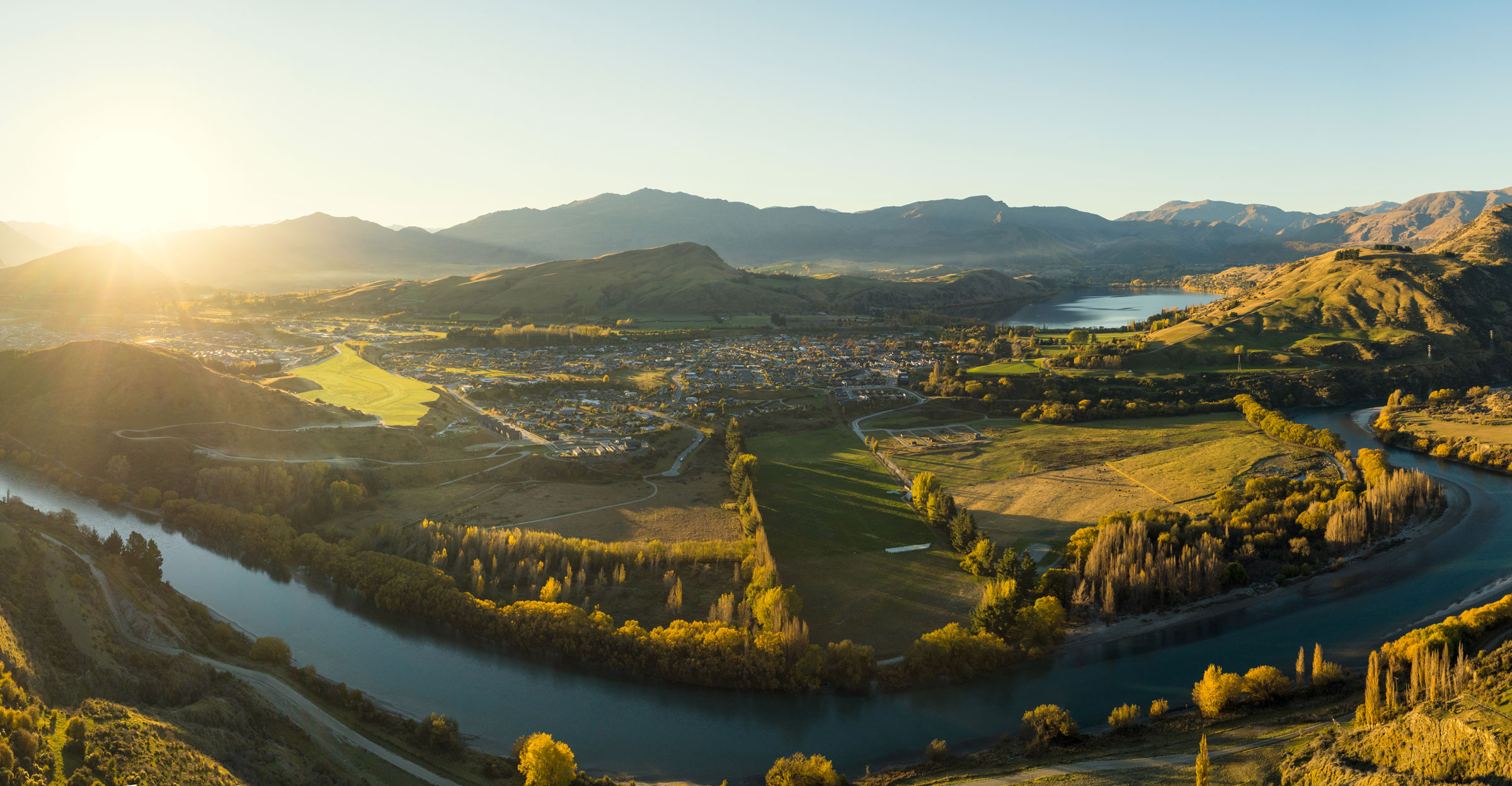 Birdseye view of Te Awa Rise Development Cambridge