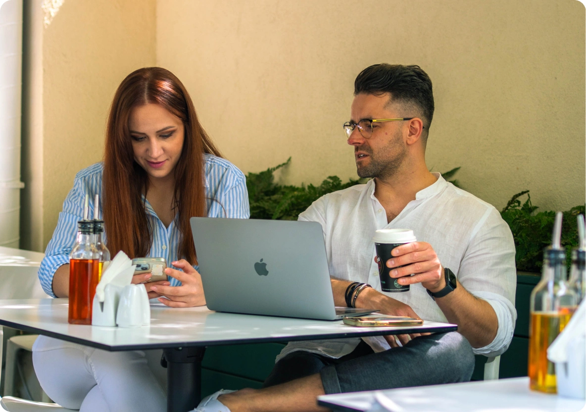 Restimo team in restaurant