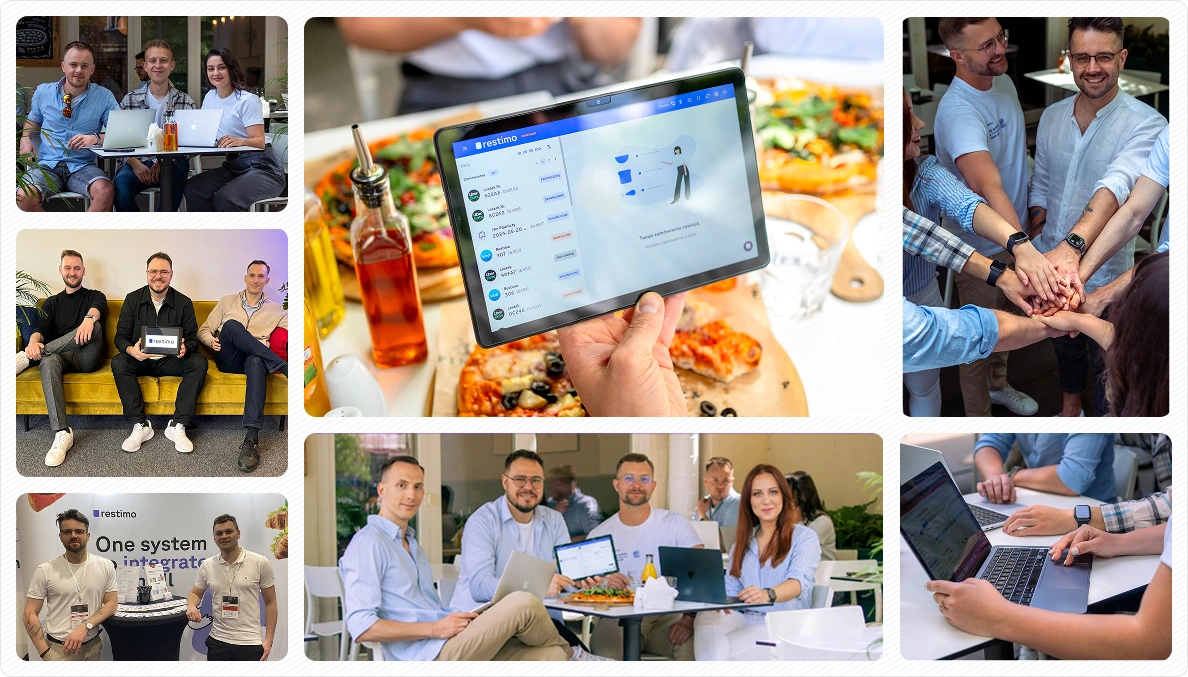 Restimo team - photo collage