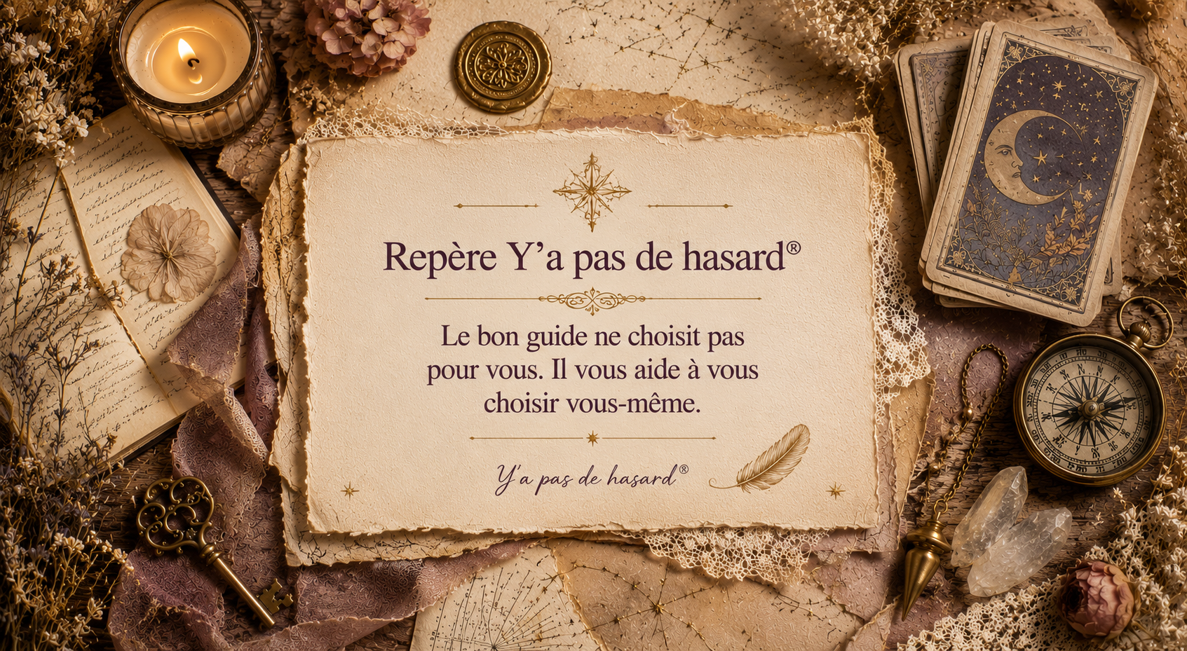 Repère Y’a pas de hasard® : « Un signe ne remplace pas le discernement. Il attire l’attention sur ce qui demande à être lu avec plus de justesse. »