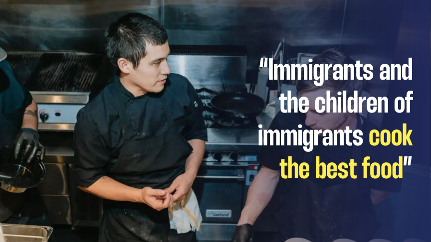 Image of Colin Sato being interviewed